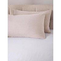 The Very Collection Brushed Cotton Pillowcase Pair