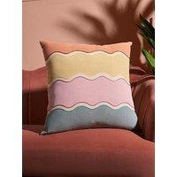 The Very Collection Palm Springs Wavy Stripe Cushion