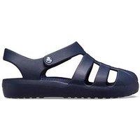 Crocs Toddler Classic Fisherman Sandal - Navy