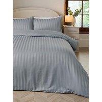 The Very Collection Super Soft Hotel Stripe Duvet Set