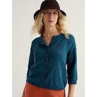 Seasalt Cornwall Pentire Steps Cardigan Ocean Drift - Multi