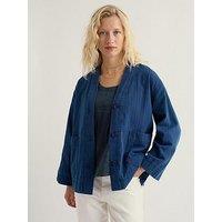 Seasalt Cornwall Penwerris Jacket - Mid Indigo