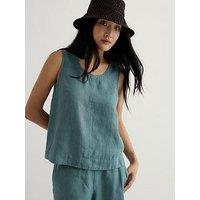 Seasalt Cornwall Lighthouse Station Vest Sardine - Blue