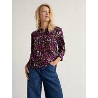 Seasalt Cornwall Watercolour Sketch Top - Inky Botanical Maritime
