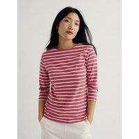 Seasalt Cornwall Sailor Top Breton - Echinacea