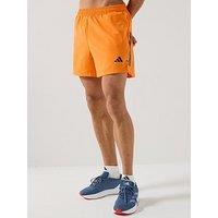 Adidas Mens Training D4T Power Short - Orange