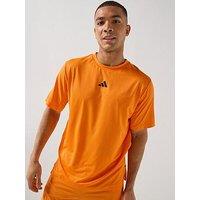 Adidas Mens Training D4T Essential T-Shirt - Orange