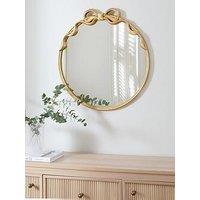 The Very Collection Circle Bow Mirror 60X64Cm