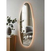 The Very Collection Led Orangic Wall Mirror 47X150Cm