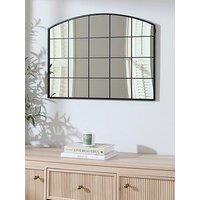 The Very Collection Landscape Window Pane Mirror With Arch 60X80Cm