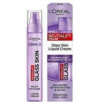 L'Oreal Paris Revitalift Filler Glass Skin Liquid Cream Face Moisturiser