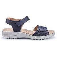 Hotter Leah Ii Wide - Denim Navy