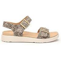 Hotter Corfu - Khaki Floral