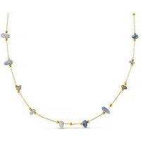 Orelia Semi Precious Chip Stationed Necklace