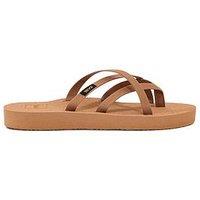 Teva Olowahu Flat Sandal - Brown