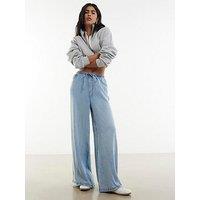 River Island Wide Leg Pj Pant Genie - Blue