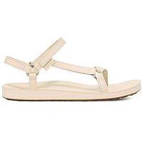 Teva Original Universal Slim Leather Sandals - Off White