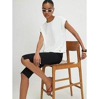 River Island Soft Crepe Shell Top - Beige