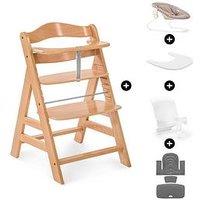 Hauck Alpha Highchair Bundle - Natural