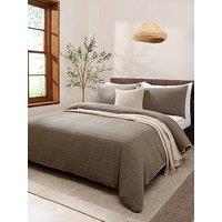 Michelle Keegan Home Linen Blend Woven Duvet Set