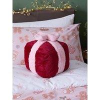 The Very Collection Christmas Present Shaped Cushion