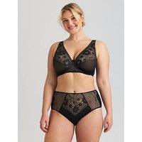 Miss Mary Of Sweden Lace Charm Underwired Bra - Black