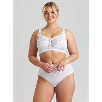 Miss Mary Of Sweden Sparkle Non-Wired Bra - White