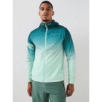 Monterrain Mens Distance Ombre Hooded Jacket - Green