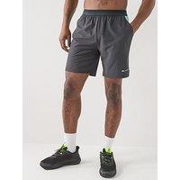 Monterrain Mens Lyder Woven Running Short - Black