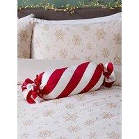 The Very Collection Candy Cane Sweet Shaped Cushion