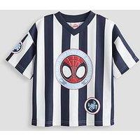The Very Collection Spiderman Marvel Sports Stripe T-Shirt