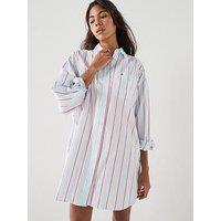 Tommy Jeans Shirt Dress - Blue