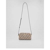 Tommy Hilfiger Monogram Jacquard Crossbody Camera Bag - Beige