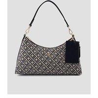 Tommy Hilfiger Icon Jacquard Shoulder Bag - Blue