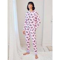 Chelsea Peers Valentine'S Perfect Match Print Short Pyjama Set