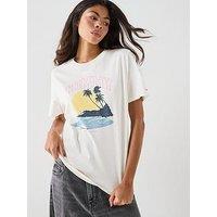 Tommy Jeans Logo Graphic Relaxed T-Shirt - White
