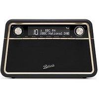 Roberts Reva Dab+/Fm Table-Top Radio With Bluetooth Black