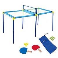 Solex Portable/Foldable Elastic Table Tennis Set With Rackets/Balls