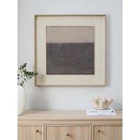 The Very Collection Framed Brown Canvas 80Cm - Fsc Certified