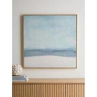 The Very Collection Blue Ombre Textured Canvas 80Cm - Fsc Certified