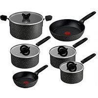 Tefal Expertise Plus Induction Non-Stick 6Pc Set: Frying Pan 20/26Cm, Stewpot 24Cm, Saucepan 16/18/20Cm With Lids