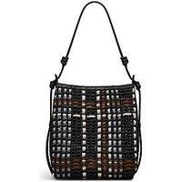 Radley The Camden - Raffia Check Medium Open Top Shoulder