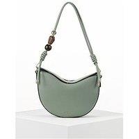 Luella Grey Cora Small Saddle Crossbody In Spearmint Green