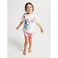 Brand Threads Bluey Girls Short Pyjama Set