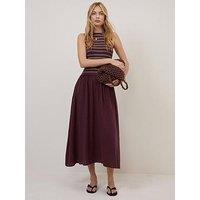 Nobodys Child Ingrid Midi Dress - Purple