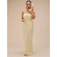 Nobodys Child Louise Thompson Edit Kiva Midaxi Dress - Yellow