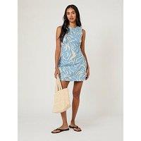 Nobodys Child Vicky Mini Dress - Blue