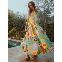 Albaray Tropique Print Maxi Dress - Multi