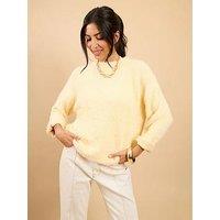 Little Mistress Soft Knit Jumper - Yellow