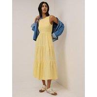 Nobodys Child Sleeveless Charlie Midaxi Dress - Yellow
